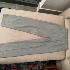 Zara High Waisted Pants, Gray, Size Medium